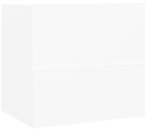 Szafka pod umywalkę, biała, 80x38,5x45 cm