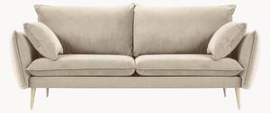 Sofa z aksamitu Elio (3-osobowa)