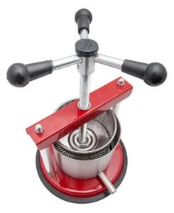 Włoska prasa do owoców i warzyw OMAC Torchietto 20cm – Stal nierdzewna | Pojemność 5L | Made in Italy | Do pomidorów, winogron i oliwek | Profesjonalna