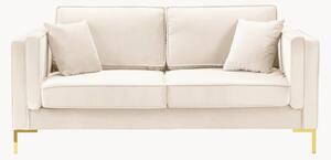 Sofa o wyglądzie aksamitu Luis (2-osobowa), S 160 cm