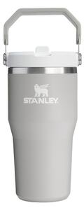 Jasnoszary termos ze stali nierdzewnej 600 ml IceFlow™ Flip Straw 2.0 Tumbler Ash – Stanley