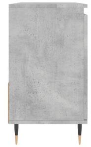 Szafka łazienkowa, szarość betonu, 65x33x60 cm