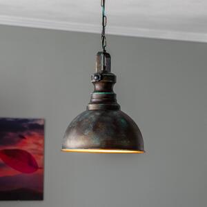 Lampa wisząca Saglam 3710 Opviq, możliwość ściemniania, brązowy / mosiężny, salon / jadalnia, metal, vintage