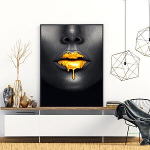 Plakat - Kobiece usta (A4)