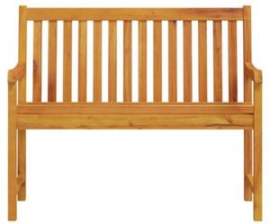 Ławka ogrodowa, 110 cm, lite drewno akacjowe