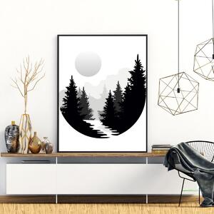 Plakat - Las (A4)