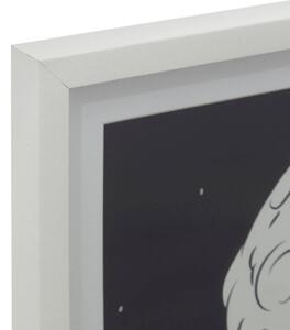 Plakat do pokoju dziecięcego SPACE, w białej ramie, 30 x 40 cm