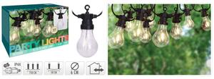 ProGarden Oświetlenie ogrodowe LED, sznur 10 lampek, 24 V