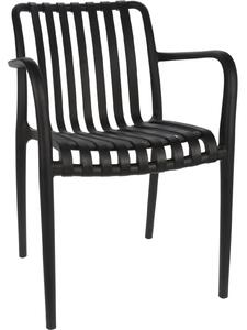 Krzesło ogrodowe z tworzywa, 55 x 57 x 81 cm