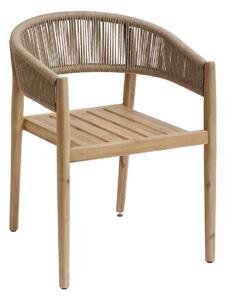 Krzesło ogrodowe z drewna akacji TEVIO