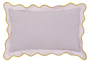 Poduszka dekoracyjna z falbanką BISKWIT, 35 x 50 cm