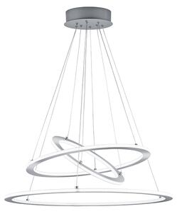 Designerska lampa wisząca stal LED 3-stopniowe ściemnianie -Tijn Oswietlenie wewnetrzne