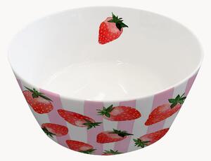 Miseczka z porcelany kostnej Strawberry & Stripes