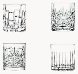 Komplet szklanek ze szkła kryształowego Mixology, 4 elem