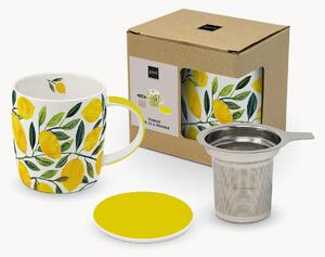 Kubek z porcelany kostnej Tracey's Citronella