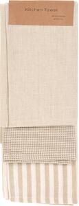 Bawełniany ręcznik kuchenny, 3 sztuki, 45 x 70 cm