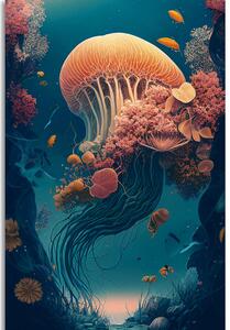 Obraz surrealistyczna meduza