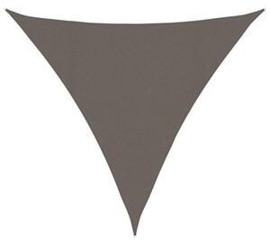 Żagiel przeciwsłoneczny, 160 g/m², antracytowy, 4x4x4 m, hdpe
