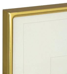 Złota ramka na zdjęcie ELISA z passe-partout, 20 x 25 cm