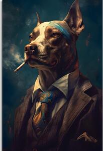 Obrazy zwierzęcy gangster pies
