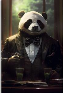 Obrazy zwierzęcy gangster panda