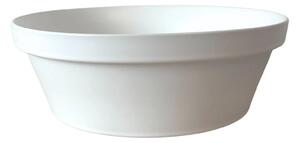Biała nowoczesna ceramiczna umywalka nablatowa D5-P24