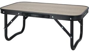Składany stolik kempingowy, czarny, 56 x 34 x 24 cm