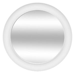 Lustro okrągłe SOLAL, biała rama, Ø 58 cm