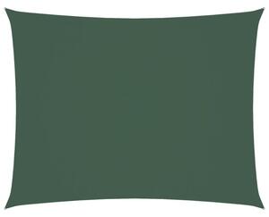Prostokątny żagiel ogrodowy, tkanina oxford, 3x4,5 m, zielony