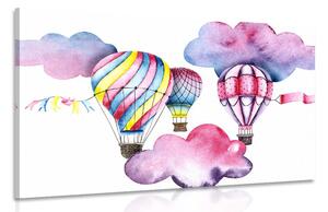 Obraz balony na wietrze