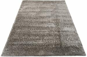 Ciemnoszary prostokątny dywan shaggy - Undo 3X