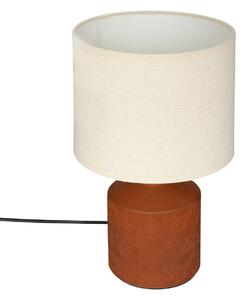 Lampa stołowa KASSY, z ceramiczną podstawą, 34 cm