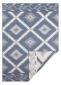 Niebiesko-kremowy dywan odpowiedni na zewnątrz NORTHRUGS Malibu, 290x200 cm