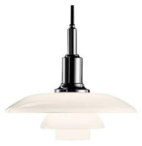 Lampa Wisząca Louis Poulsen, PH 3/2, ściemnialny, biały, salon, szkło, design