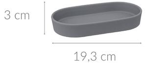 Podstawka łazienkowa na akcesoria COCON, ceramiczna