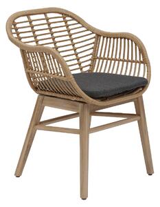 Krzesło ogrodowe z drewna akacji TURIA