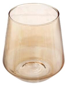 Szklanki do napojów zimnych OLGA, szampański kolor, 6 sztuk