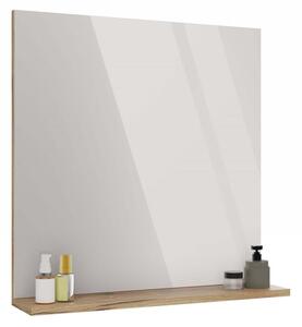LUSTRO ÅAZIENKOWE Z PÃÅKÄ TIGO 60x61,5 CM DÄB EVOKE DO ÅAZIENKI PRZEDPOKOJU