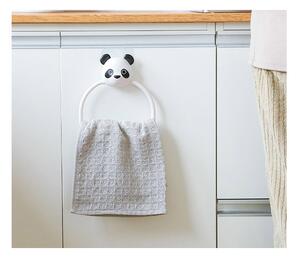 Wieszak na ręczniki, Wzór: Panda