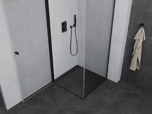 Mexen Pretoria kabina prysznicowa uchylna 70 x 70 cm, transparent, czarna - 852-070-070-70-00