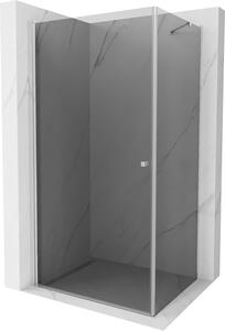 Mexen Pretoria kabina prysznicowa uchylna 100 x 90 cm, grafit, chrom - 852-100-090-01-40