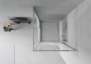 Mexen Rio kabina prysznicowa kwadratowa 70 x 70 cm, pasy, chrom - 860-070-070-01-20