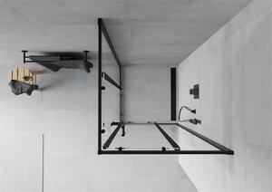 Mexen Rio kabina prysznicowa kwadratowa 70 x 70 cm, transparent, czarna - 860-070-070-70-00
