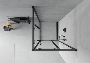 Mexen Rio kabina prysznicowa kwadratowa 80 x 80 cm, transparent, czarna - 860-080-080-70-00