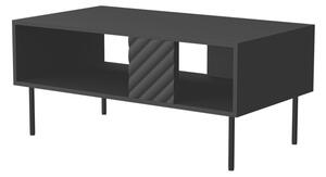 Åawa CAMA MEBLE Lucca 100x55x46 cm Czarny
