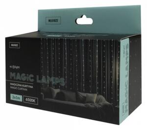 Kurtyna świetlna lampki świąteczne 200 LED 2x1m 6500K DC 5V MAGICZNE LAMPKI Ecolight