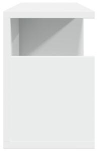Półka ścienna, 60x20x30 cm, biała, materiał drewnopochodny