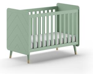 Morskie łóżeczko z litego drewna sosnowego 60x120 cm BILLY – Vipack