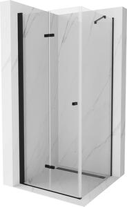 Mexen Lima kabina prysznicowa składana 110 x 110 cm, transparent, czarna - 856-110-110-70-00