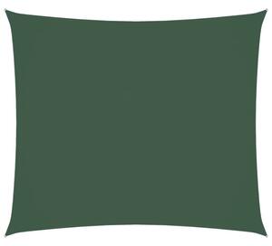 Prostokątny żagiel ogrodowy, tkanina oxford, 2,5x3 m, zielony